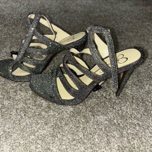 Jessica Simpson strappy heel - like new!